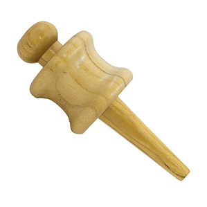 MANDRIL DE MADERA PARA PULIR CADENAS