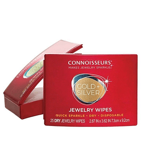 TOALLITAS PARA LIMPIAR JOYAS DE PLATA Y ORO SET 25 UN