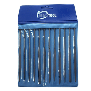 SET DE 12 LIMAS MATRICERAS 2º CORTE EUROTOOL