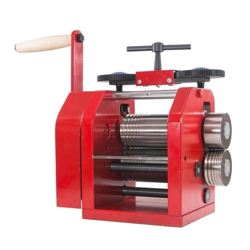 LAMINADOR MANUAL GOLDSMITH CON REDUCTOR 130MM.