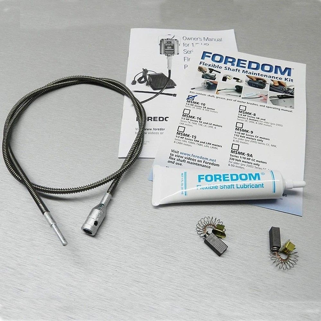 KIT DE MANTENCION FOREDOM®  PIOLA. GRASA. CARBONES 1