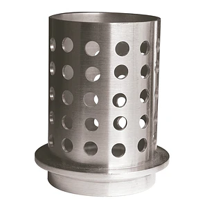 CILINDRO DE ACERO PERFORADO 4X5 3/4 PULGADAS