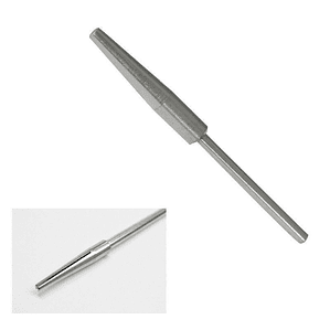 MANDRIL PORTA LIJA CONICO PARA FLEXIBLE O DREMEL