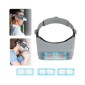 OPTIVISOR 4 LENTES 2.5+3.5 + 2.0+1.5 MM IMP. R.P.C