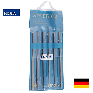 SET DE 6 LIMAS SUPER Q LINEA PREMIUM ALEMANA
