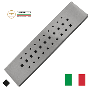 HILERA CUADRADA 31 PASOS. DE 6 A 3 MM. CHINETTI (ITALIA)