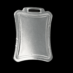 MEDALLA RECTANGULAR CON ADORNO PC-221 (PRODUCTO A PEDIDO)