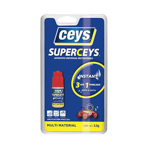 PEGAMENTO SUPERCEYS INSTANTANTANEO 3 SEG 3.5 GRS