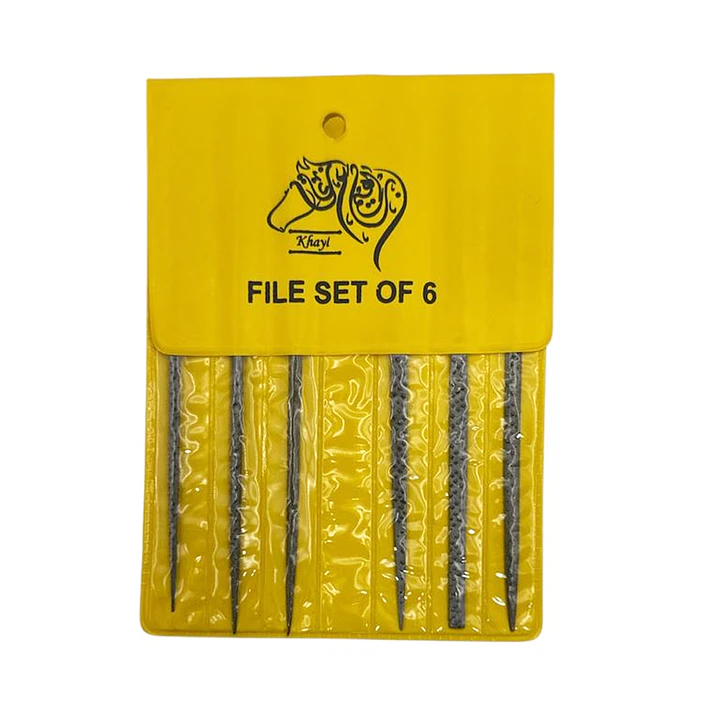 SET DE 6 LIMAS PARA CERA 140 MM 1