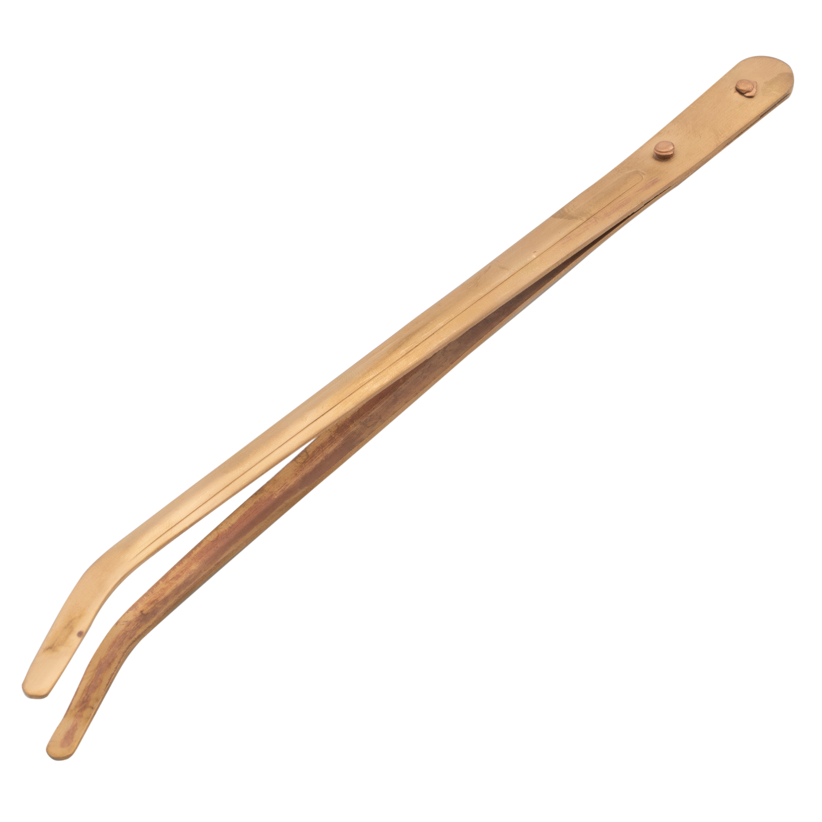 PINZA DE COBRE PUNTA CURVA