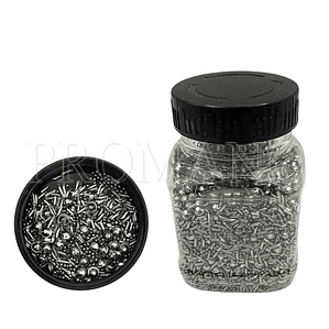 CHIPS DE ACERO MIX BOLITAS 1,5 Y CONOS POTE 1KG