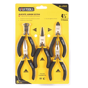 SET DE 5 ALICATES MINI 4.5