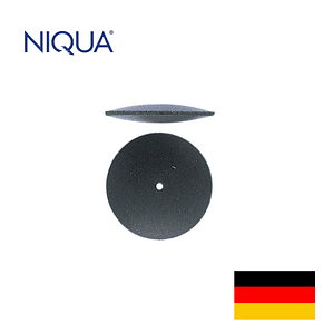 DISCO SILICONA NEGRO PULIDO MEDIO CTE. LENTEJA ø 22 X 3