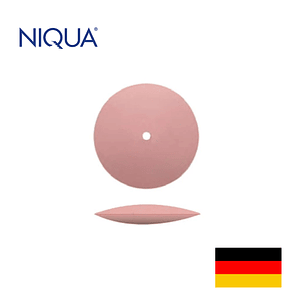 DISCO SILICONA ROSA CORTE LENTEJA EXTRA BRILLO 22X3 MM ALEMANIA