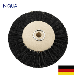 ESCOBILLA MADERA ø 77 mm 3 HILERAS EN PTA. IMPORT.ALEMANIA