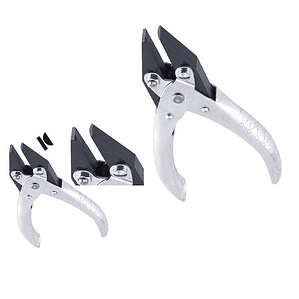 ALICATE PARALELO PLANO MEDIA CAÑA