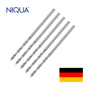 SET 5 BROCAS DE ACERO HSS 1.0 MM.
