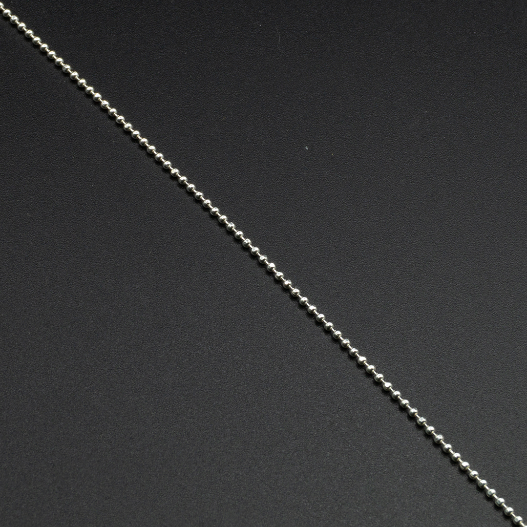 Cadena bolita pequeña continua 1 mt. 3