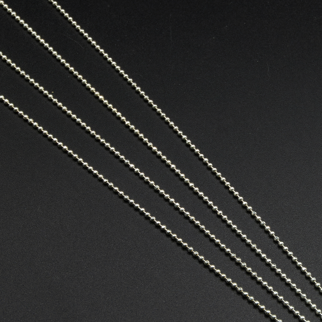 Cadena bolita pequeña continua 1 mt. 1