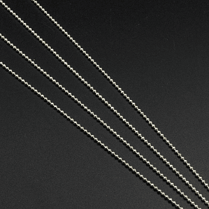 Cadena bolita pequeña continua 1 mt.