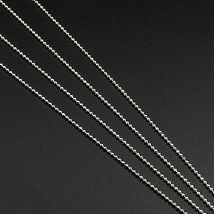 Cadena bolita pequeña continua 1 mt.