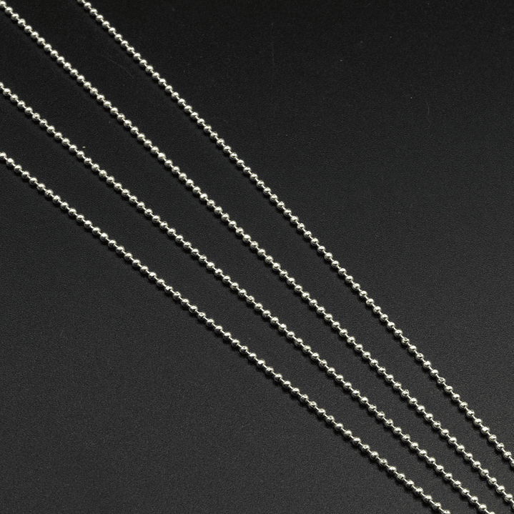 Cadena bolita pequeña continua 1 mt. 1