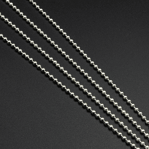 Cadena bolita mediana continua 1 mt.- 