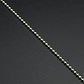 Cadena bolita mediana continua 1 mt.-  - thumbnail 2