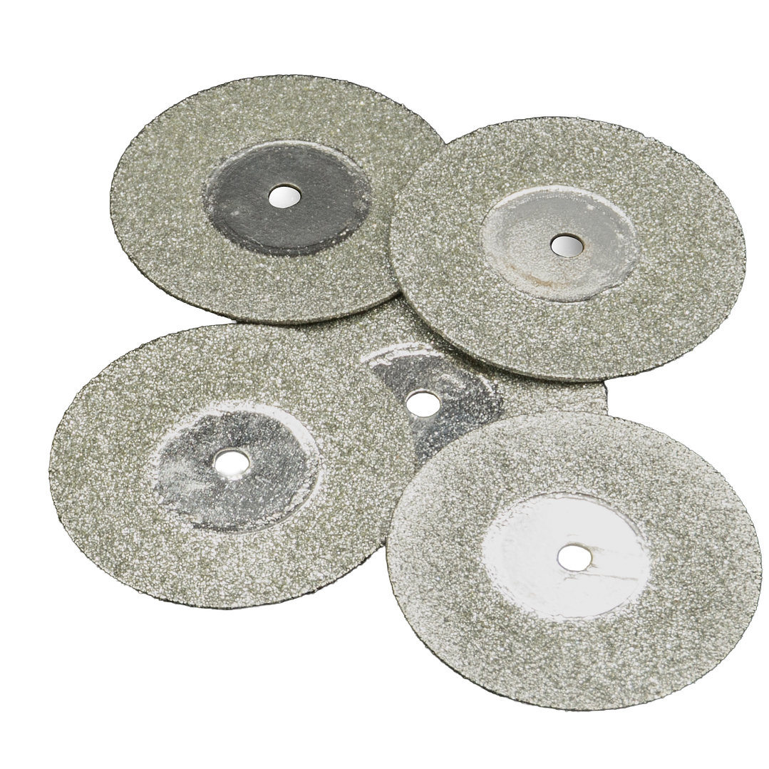 SET 10 DISCOS 5 DIAMANTADOS/ 5 MADERA 22 mm   3