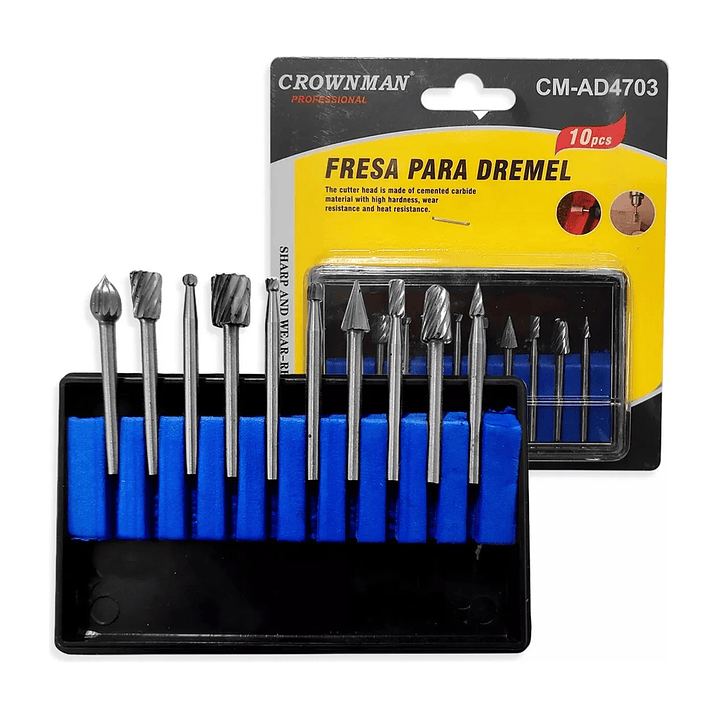 Fresas para ceras y madera - 10 unid. 3