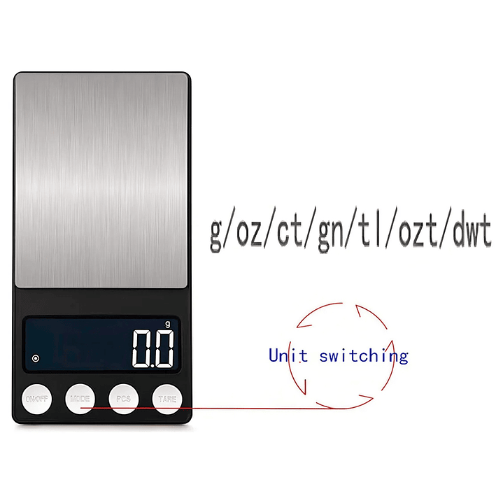 BALANZA DIGITAL DE PRECISION  0,01 A 500 GRS 3