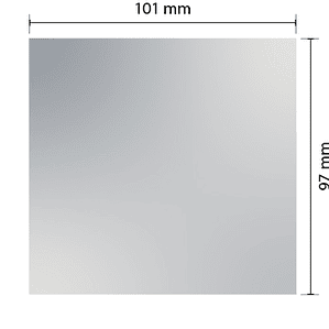 LÁMINA DE PLATA ESPESOR 0.50 MM. (50 GRS.)