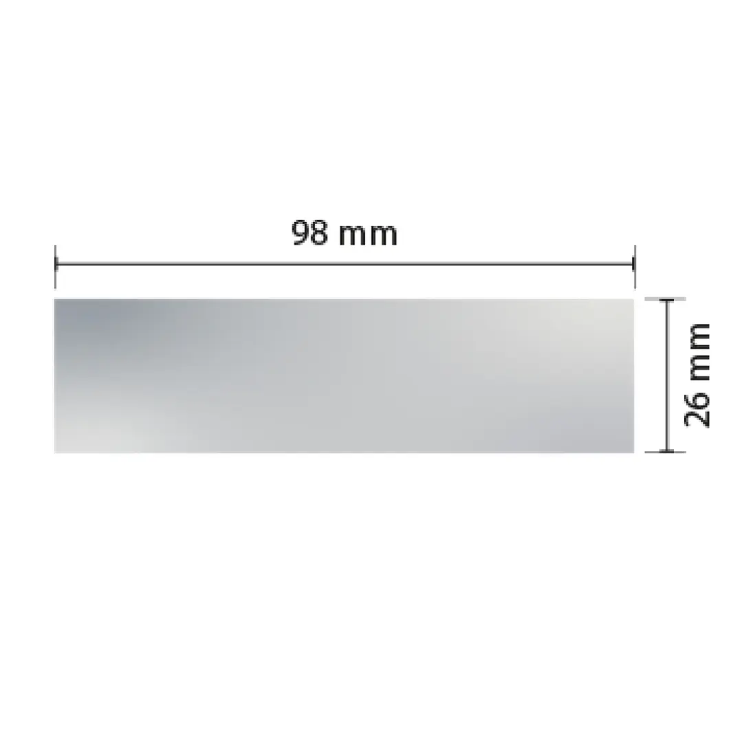 LÁMINA DE PLATA ESPESOR 1.80 MM. (50 GRS.) 1