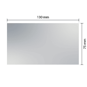 LÁMINA DE PLATA ESPESOR 0.30 MM. (25 GRS.)