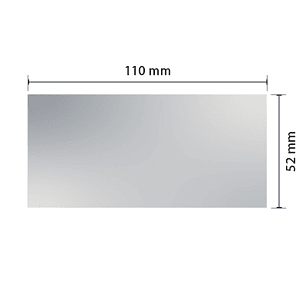 LÁMINA DE PLATA ESPESOR 0.45 MM. (25 GRS.)
