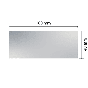 LÁMINA DE PLATA ESPESOR 0.60 MM. (25 GRS.)