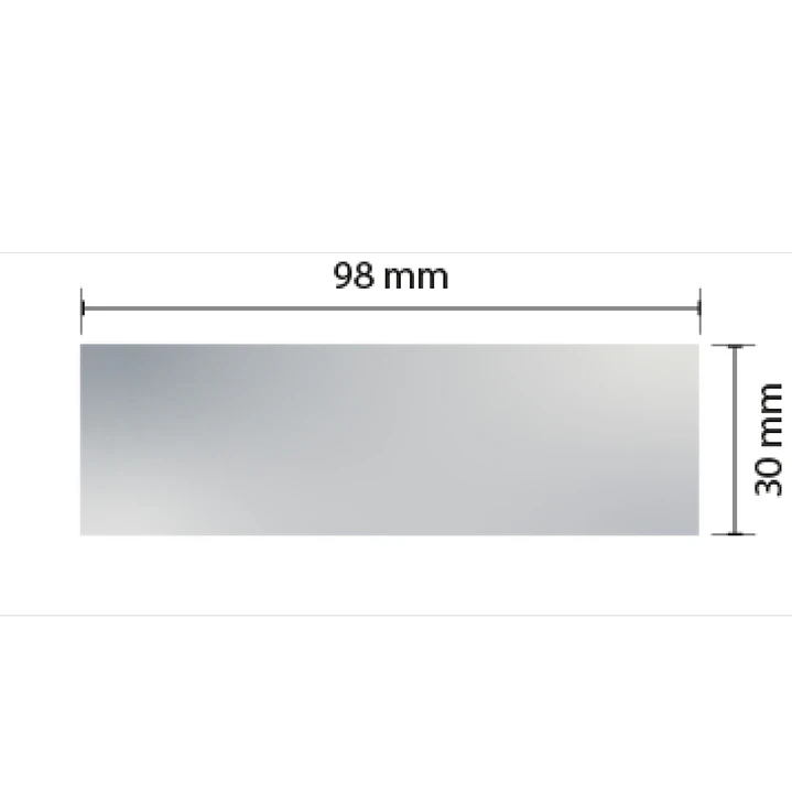LÁMINA DE PLATA ESPESOR 0.80 MM. (25 GRS.) 1