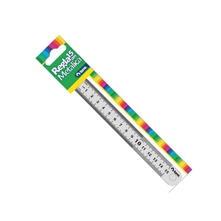 REGLA DE ACERO 15 CMS -TORRE 1
