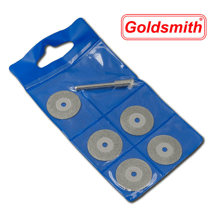 SET DE 5 DISCOS DIAMANTADOS 20 MM 1
