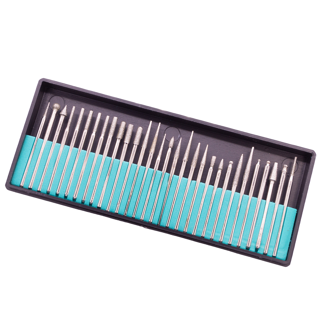 SET DE 30 FRESAS DIAMANTADAS GOLDSMITH® 2