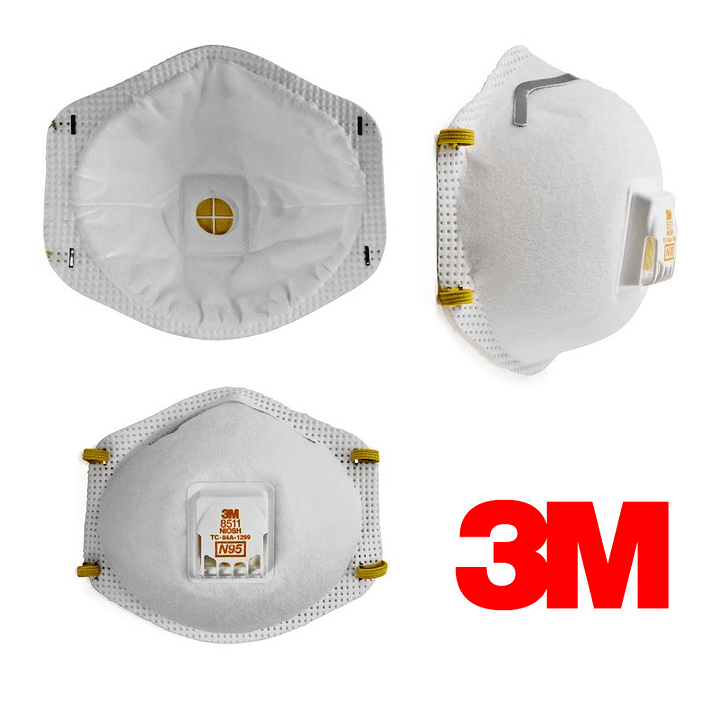 MASCARILLA DESECHABLE 3M 8511 P/MAT. PARTICULADO  2