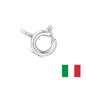 ARGOLLA DE RESORTE Ø 6.0 MM. SILVERFILLED