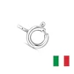ARGOLLA DE RESORTE ENCHAPE Ø 6.0 MM. SILVERFILLED - thumbnail 1