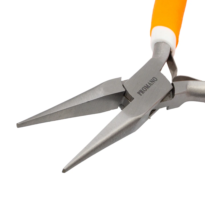 ALICATE JOYERO PUNTA PLANA FINA LARGA 6 PULGADAS 2