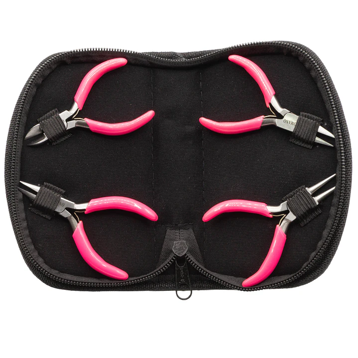 KIT 4 ALICATES MINI 3 APROX. PARA BISUTERIA 2