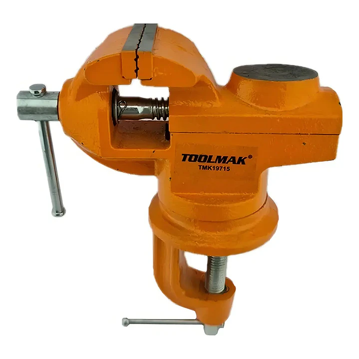 TORNILLO DE BANCO GIRATORIO 60 MM TOOLMAK   1