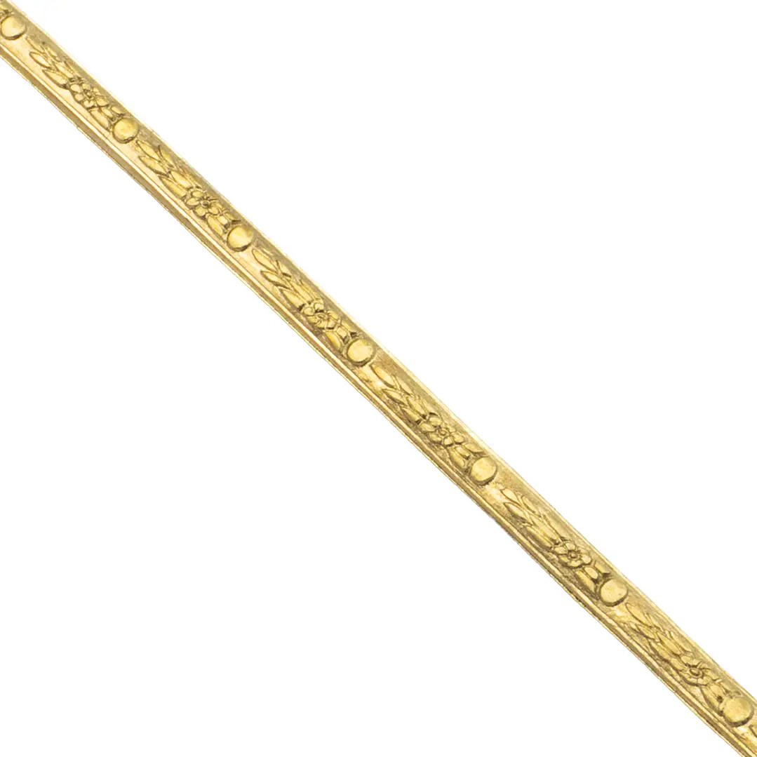 BARRA MONOGRABADAS Nº5 - BRONCE 1