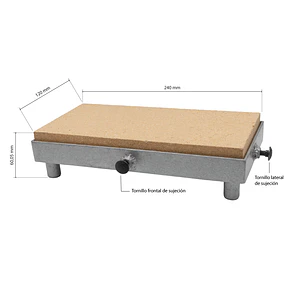 BASE METALICA PARA SOLDAR DE SOBREMESA 