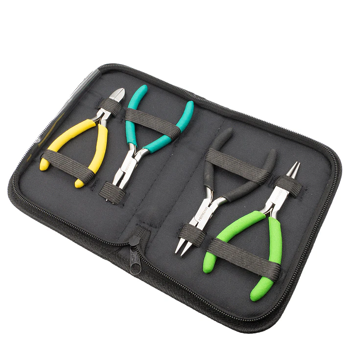 SET DE 4 ALICATES BÁSICOS CON ESTUCHE 1