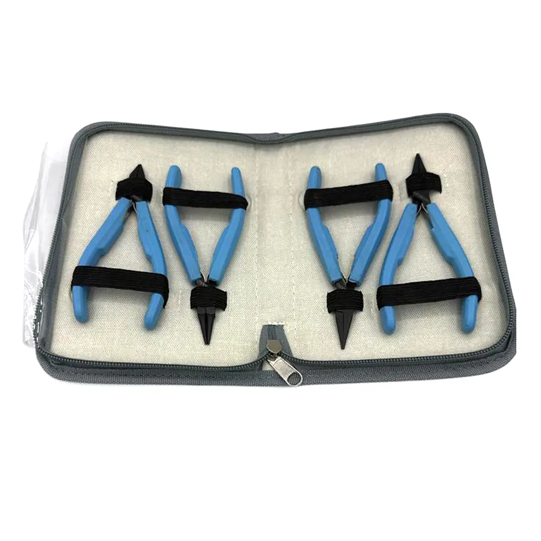 SET DE 4 ALICATES DE PRECISIÓN EN ESTUCHE 2